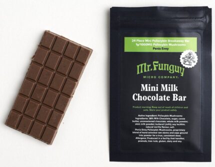 Funguy mushroom chocolate bar